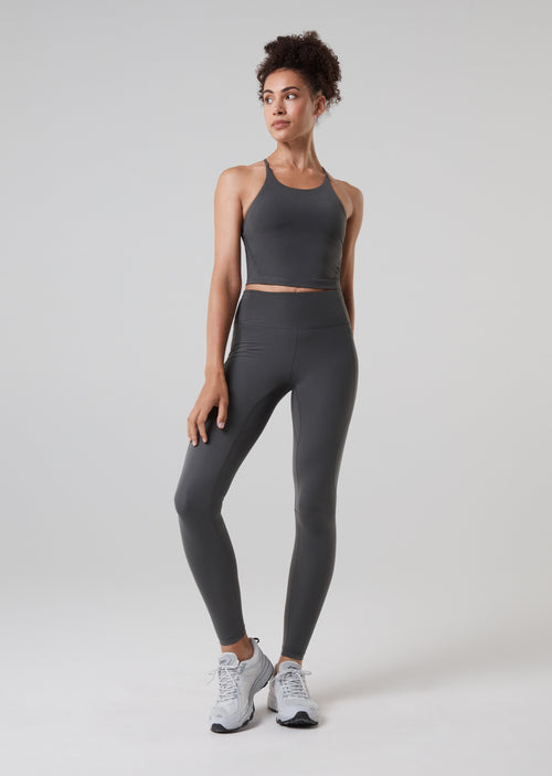 Higher Power Leggings - Ash Grey